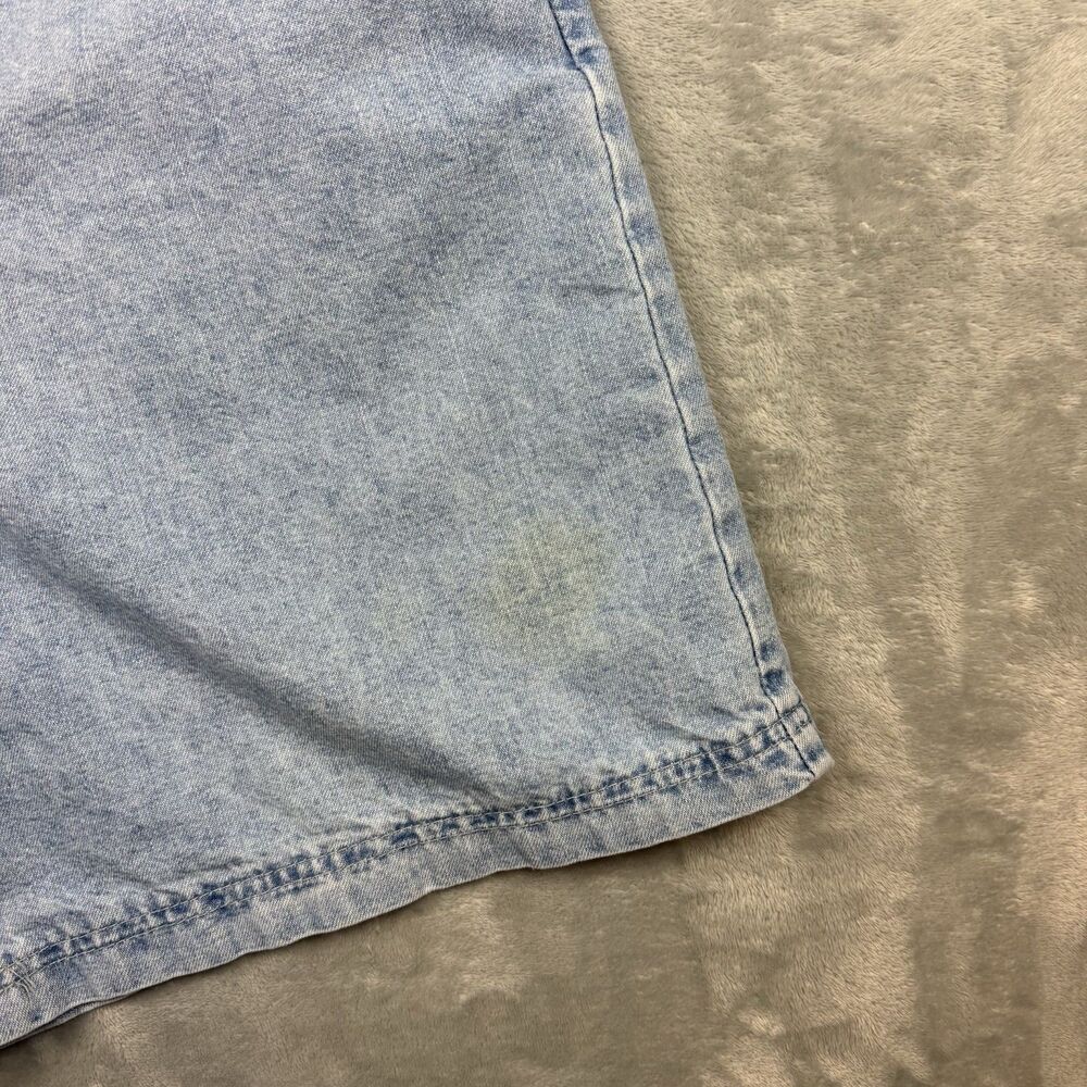 Vintage Riders by Lee Light Wash Denim Shorts Women’s Size 16 Medium 90s Mom - Picture 5 of 10